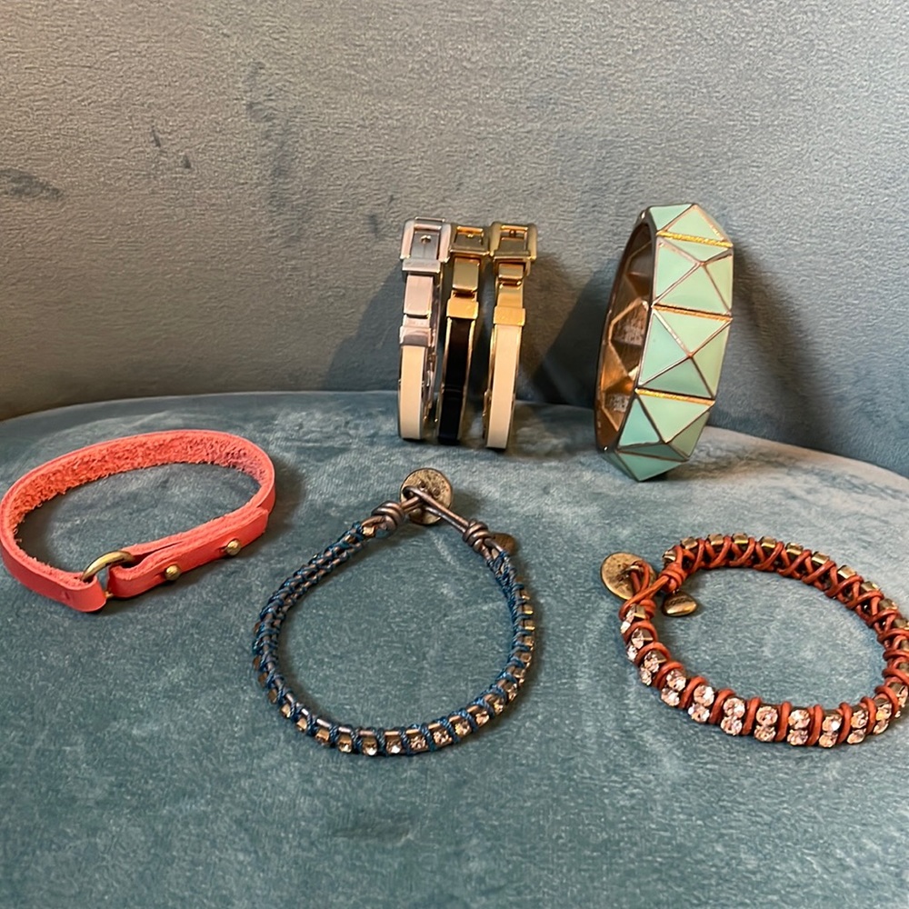 Lot of (7) Bracelets from Michael Kors & Fossil